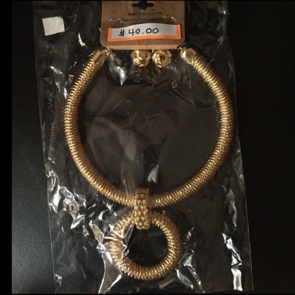 Brand New: Exotic Statement Necklace